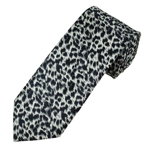 leopard print ties for men.